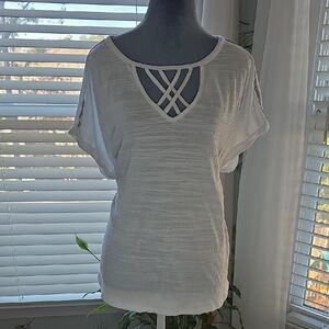 Elegant White Women's Top